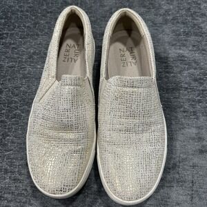 Naturalizer Shoes Womens 6.5 M Marianne Slip On Casual Sneaker Cream Scale